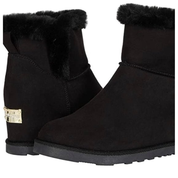 Juicy Couture Firecracker Women's Hidden Wedge Winter Boots Size 11 - Picture 2 of 8